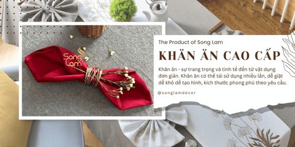 songlamdecor.com - Đơn vị chuyên cung cấp giải pháp decor bàn tiệc