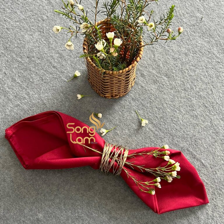 Vì sao nhà hàng nên sử dụng khăn ăn (napkin)