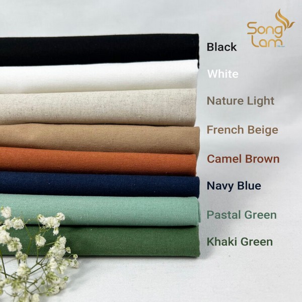 Đa dạng màu sắc vải linen may khăn ăn nhà hàng - tiệc cưới tại Song Lam Decor