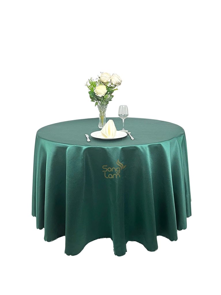 Những lưu ý khi chọn kích thước khăn phủ bàn tròn