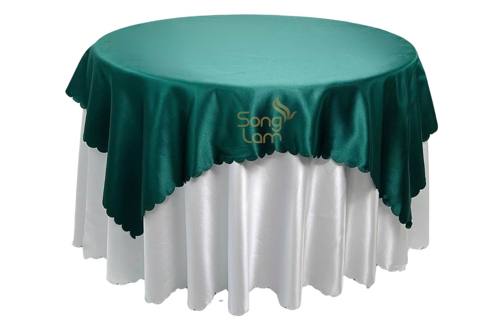 Phân biệt khăn bàn tròn và khăn vuông