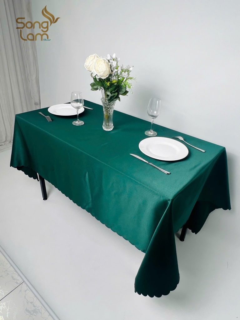 Bí quyết chọn mua khăn bàn bền màu