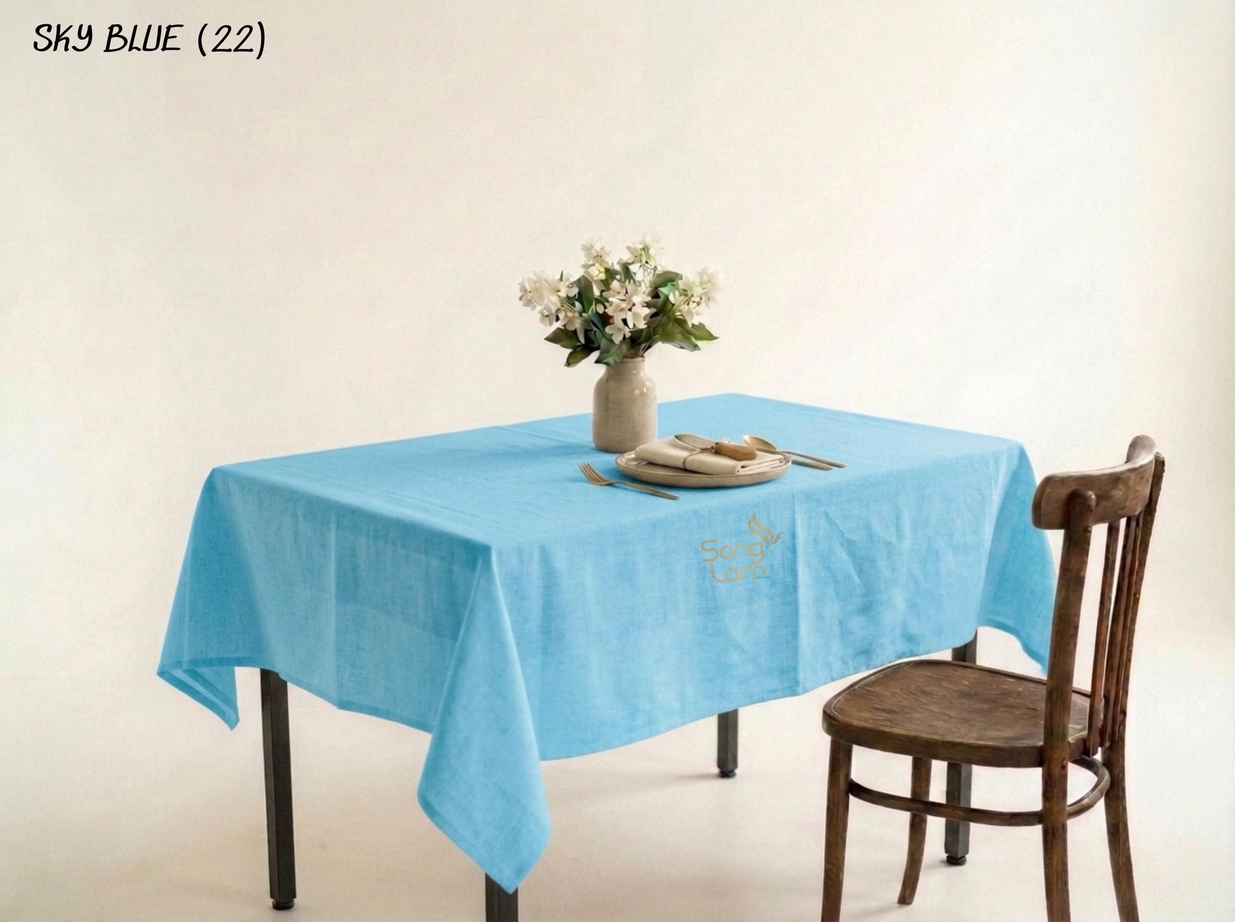 Khăn Bàn Linen Chữ Nhật - Xưởng May Giá Tốt