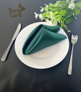 Các kích thước khăn napkin nhà hàng tiêu chuẩn phổ biến